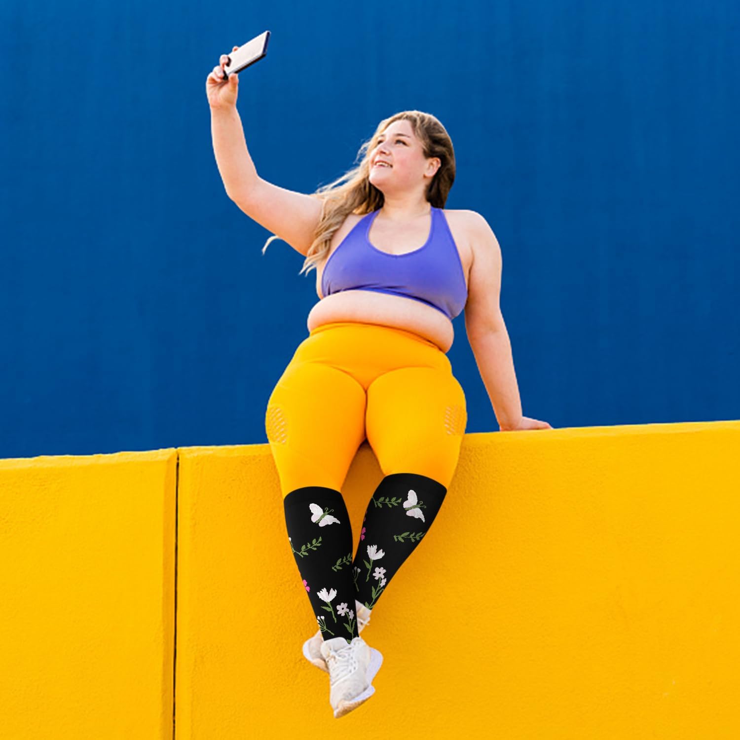 Thumbnail 6 de Diu Life Plus Size Compression Socks 15–20 mmHg