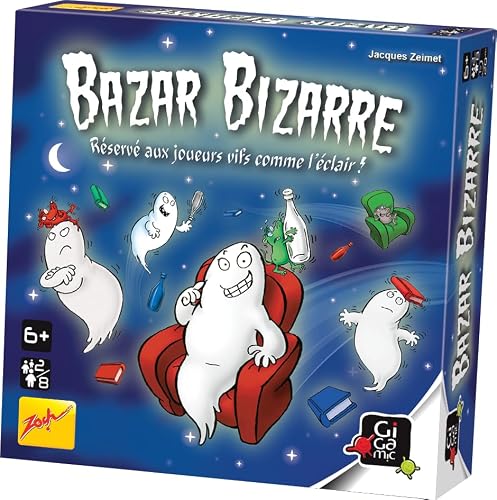 Detalle de GIGAMIC - Bazar Bizarre: Jeu de Défis Visuels, 2–8 joueurs, dès 6 ans