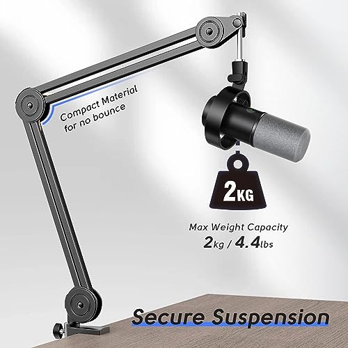 Thumbnail 1 de FIFINE Mikrofonarm – verstellbar, robust und platzsparend mit Adapter und Kabelbindern