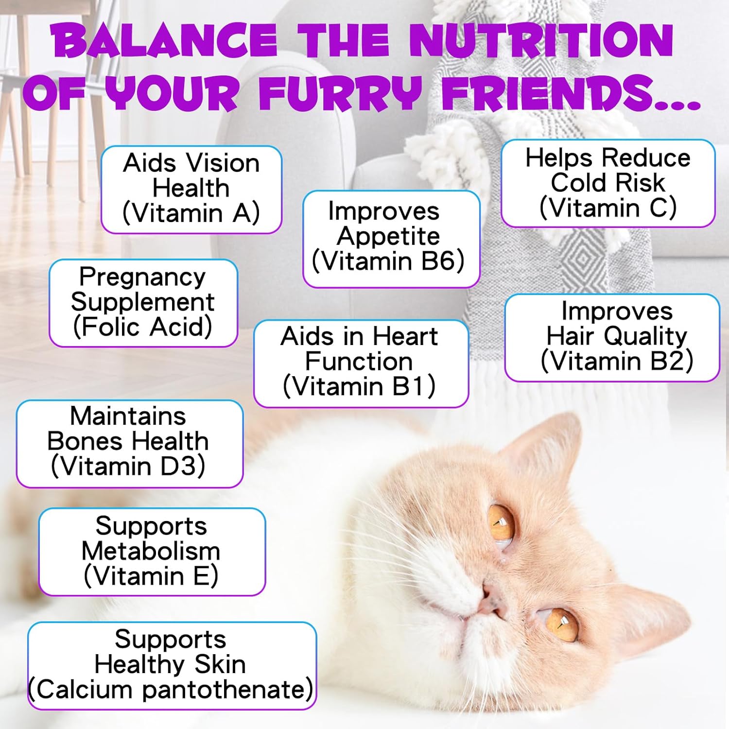 Detalle 2 de Katzen Multivitamin 15‑in‑1 Flüssigvitamin