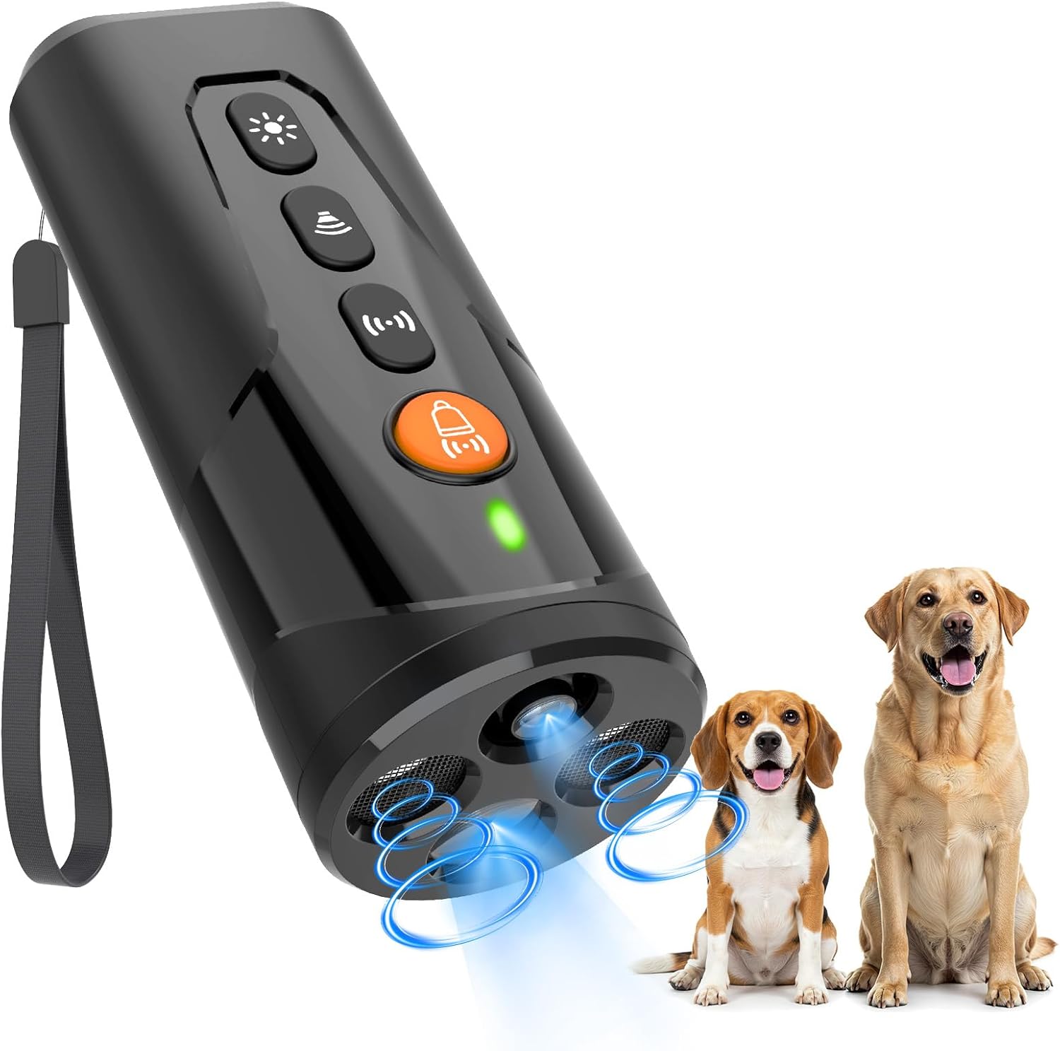 AOZOOM Ultraschall Anti-Bell-Gerät gegen Hundebellen (7 m Reichweite)