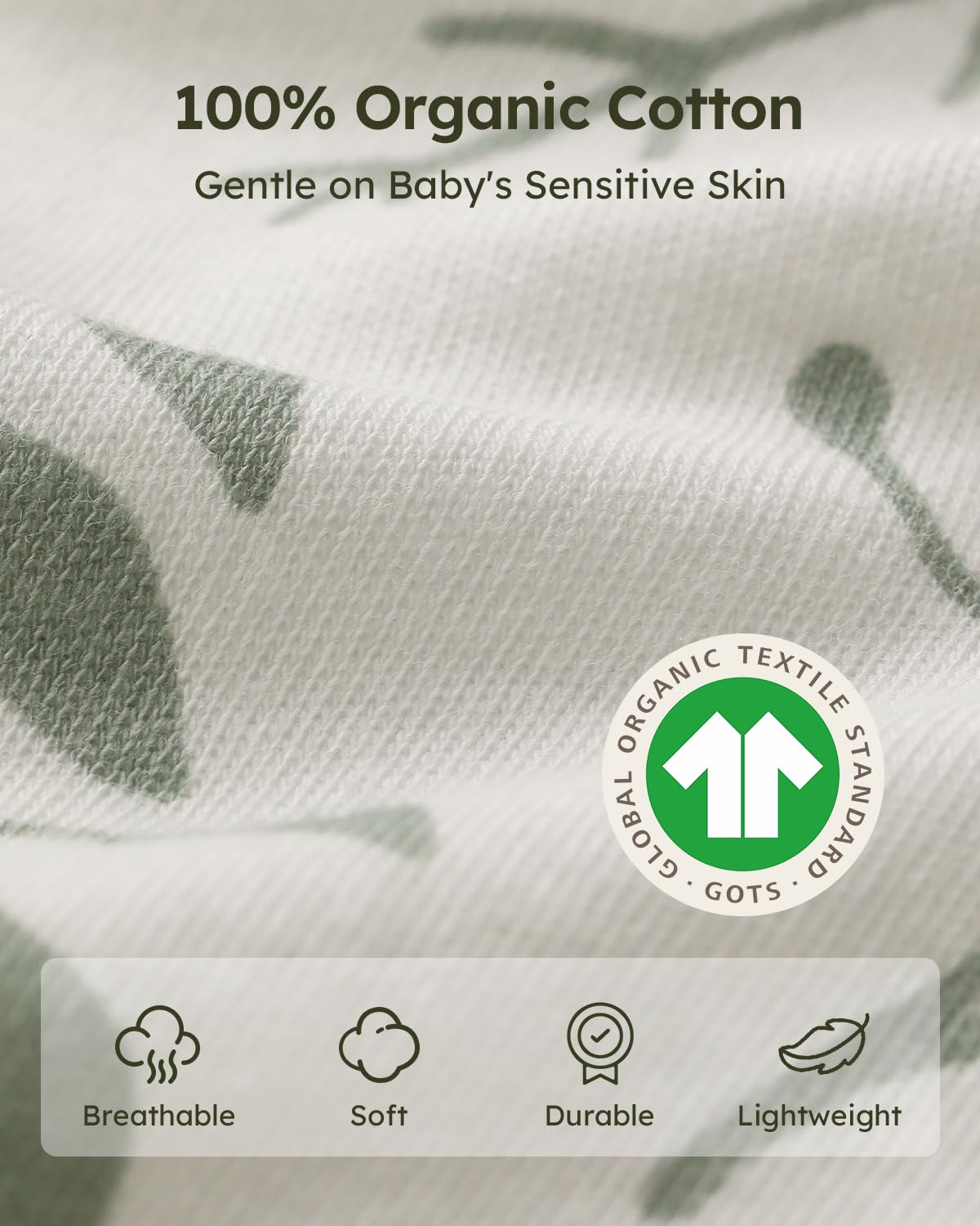 Thumbnail 1 de Yoofoss Baby Sleep Sack 0.5 TOG M 6-12 Months