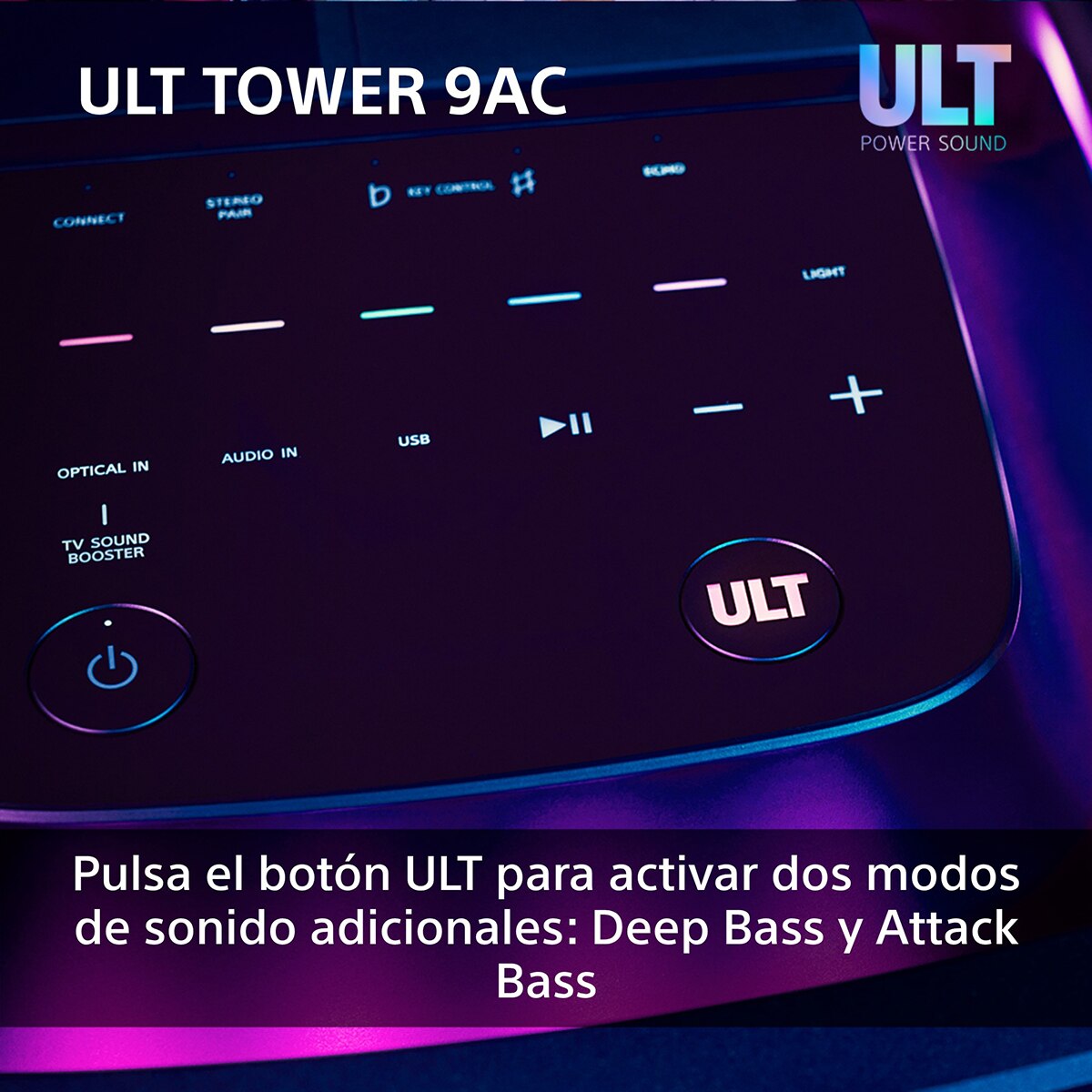 Thumbnail 3 de Sony ULT TOWER 9AC altavoz Bluetooth 360° 📻