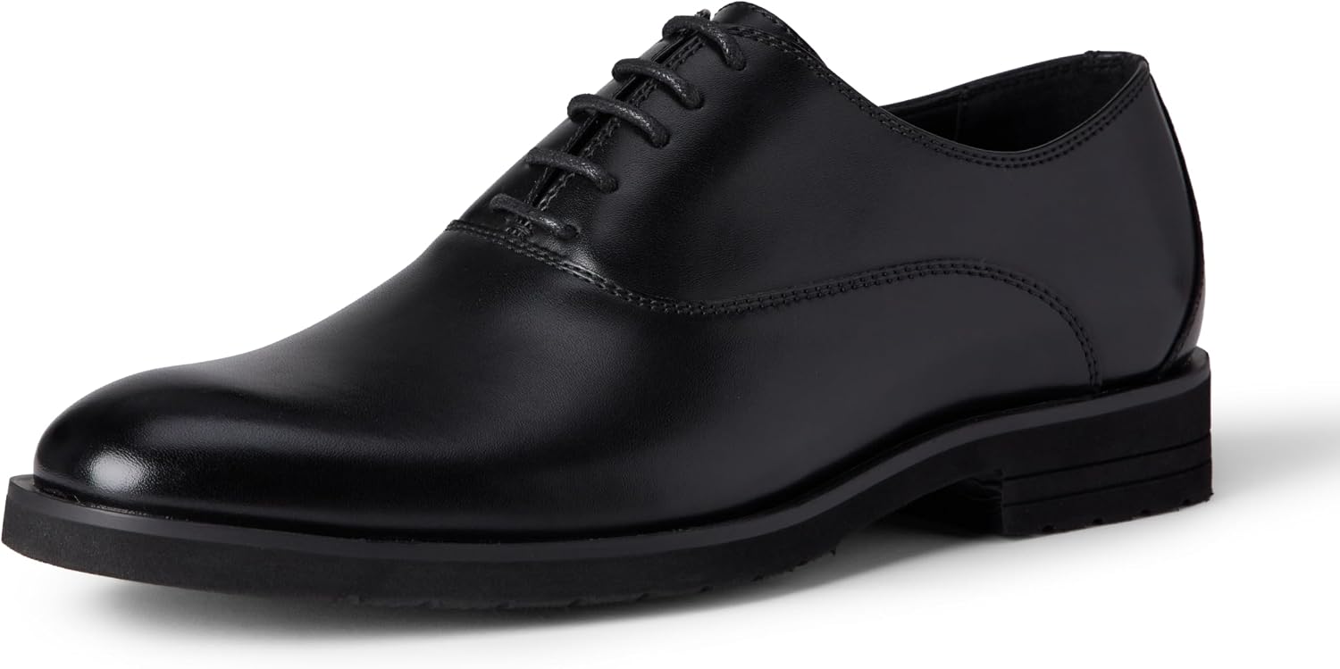 Detalle 2 de Amazon Essentials Men's Oxford Dress Shoes Oxford leather lace-up shoes 👞