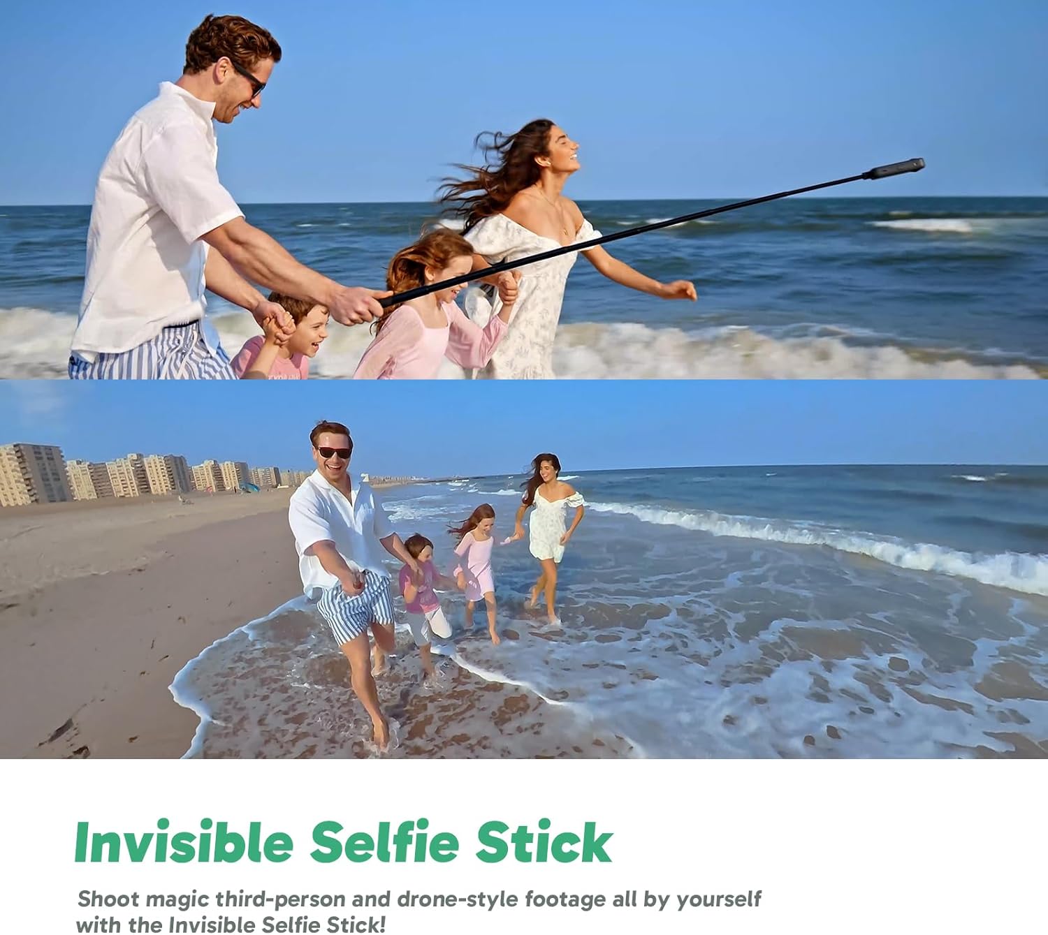 Thumbnail 3 de AKASO 360 Kit de Création – Caméra sport à 360° (5.7K, 72MP) avec Horizon Lock et Selfie Stick Invisible