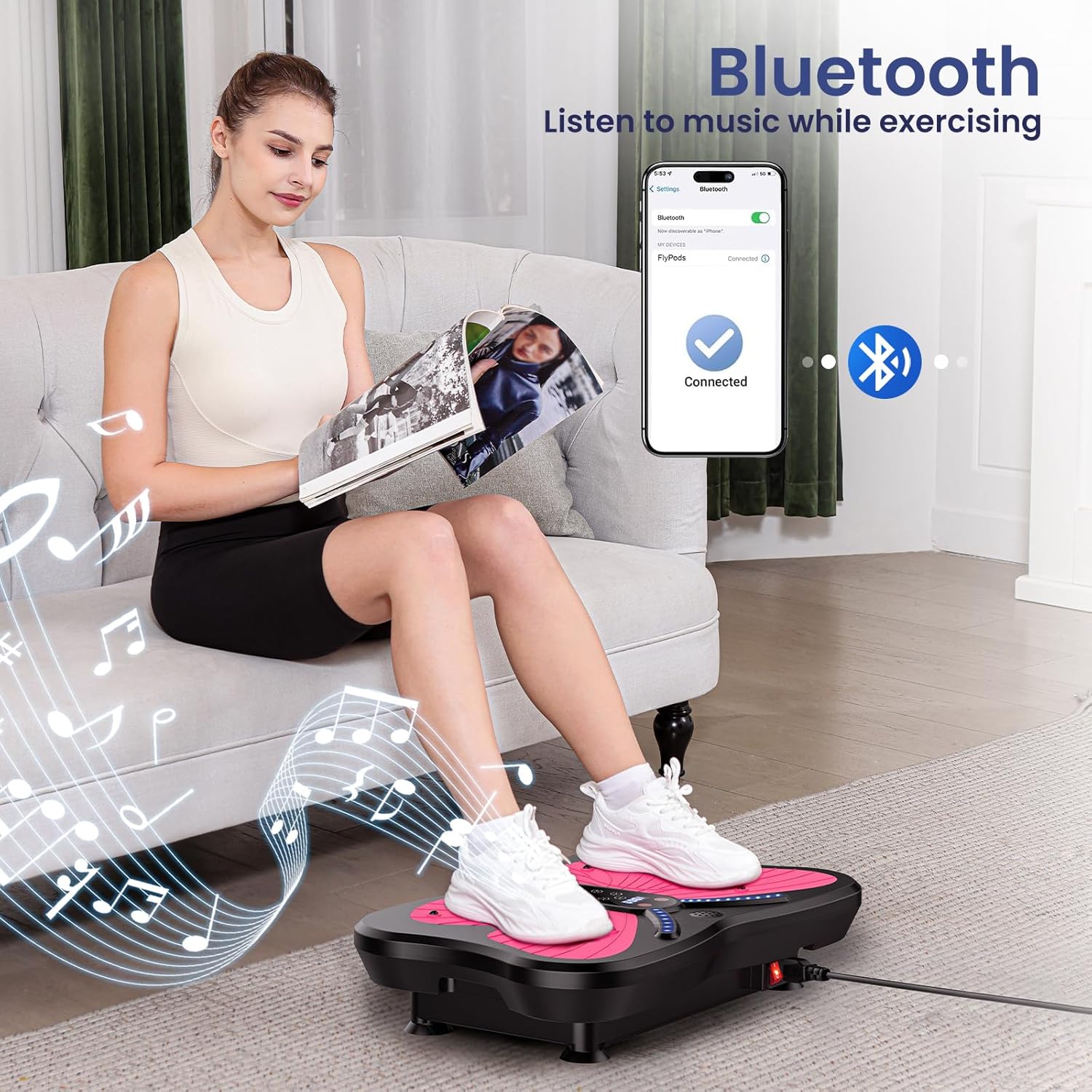 Thumbnail 3 de Vibration Plate 400 lb, 200 Speeds 🏋️♀