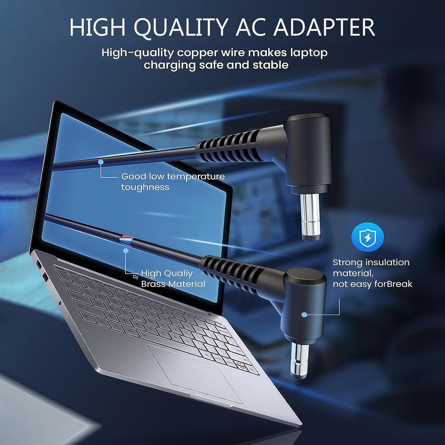 Thumbnail 6 de Lenovo 65W/45W power adapter 4.0×1.7mm ⚡