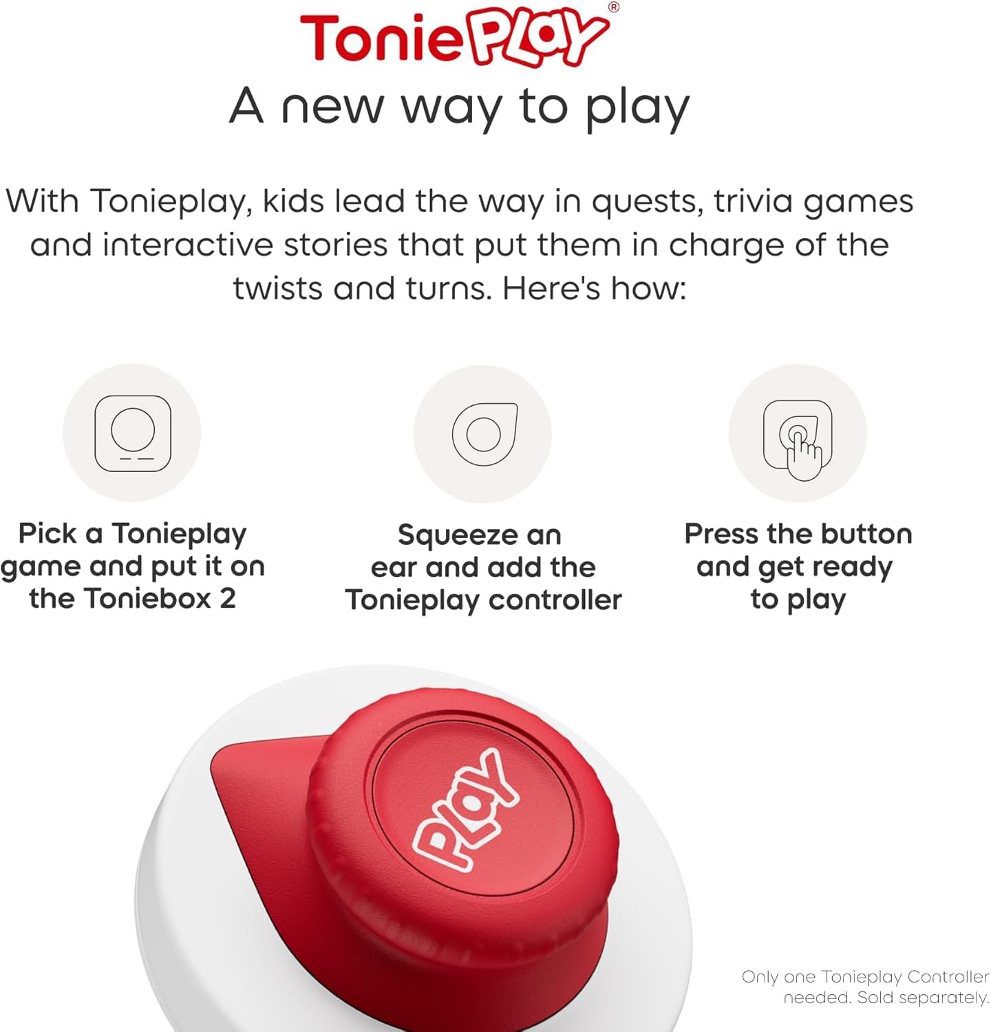 Detalle de tonies tonieplay Game time adventurers for kids