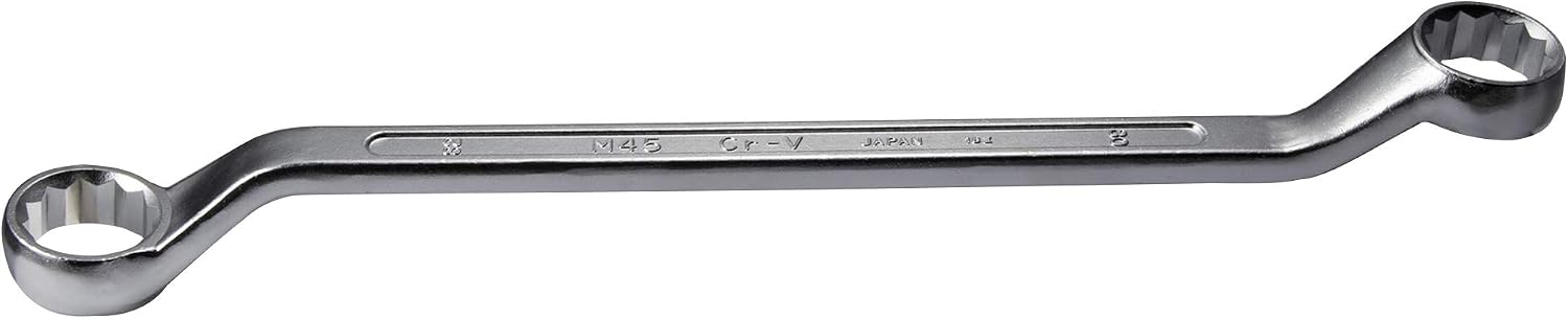 Thumbnail 1 de トネ(TONE) M45-3032 ロングめがねレンチ 45°・12角、二面幅30×32mm