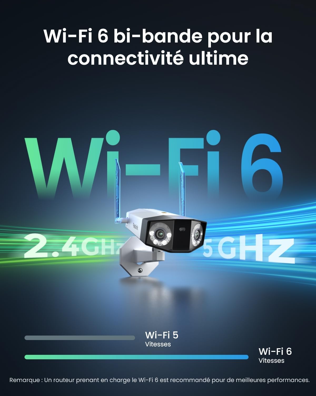 Thumbnail 4 de Reolink 16MP Caméra Surveillance WiFi 180°