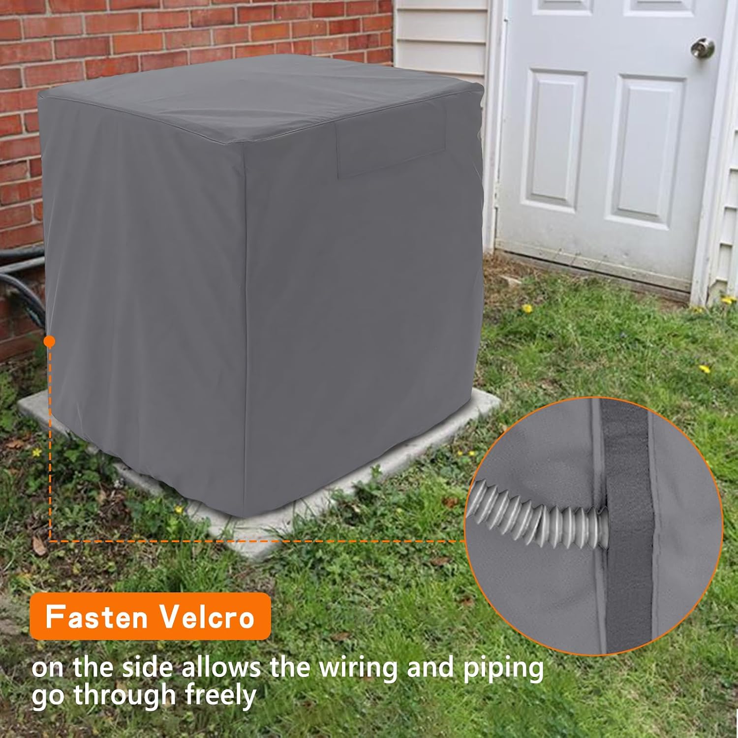 Detalle 2 de STARTWO Outdoor Air Conditioner Cover, 34 x 34 x 31 in