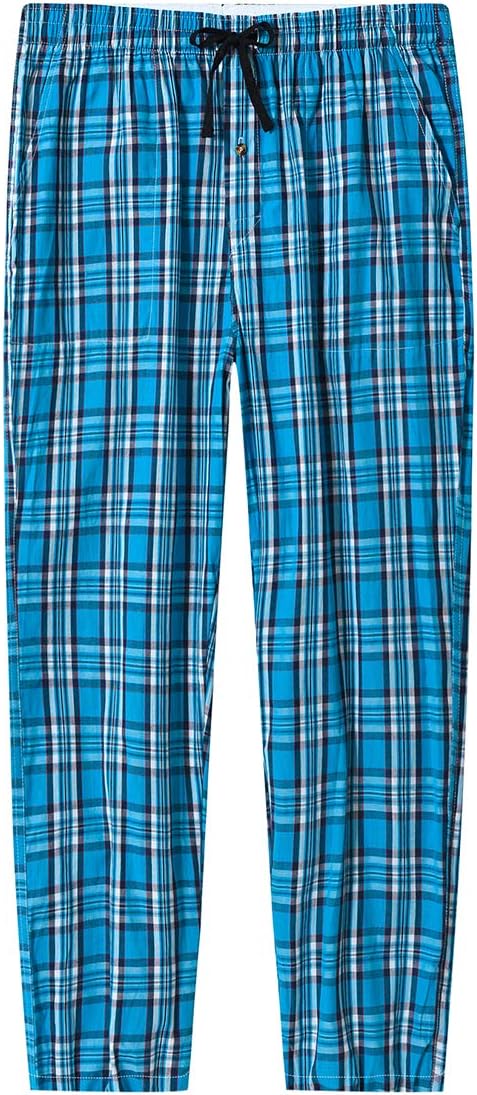 Thumbnail 2 de MoFiz Homme Bas de Pyjama en Carreaux — Pantalon Long Léger en Coton et Polyester