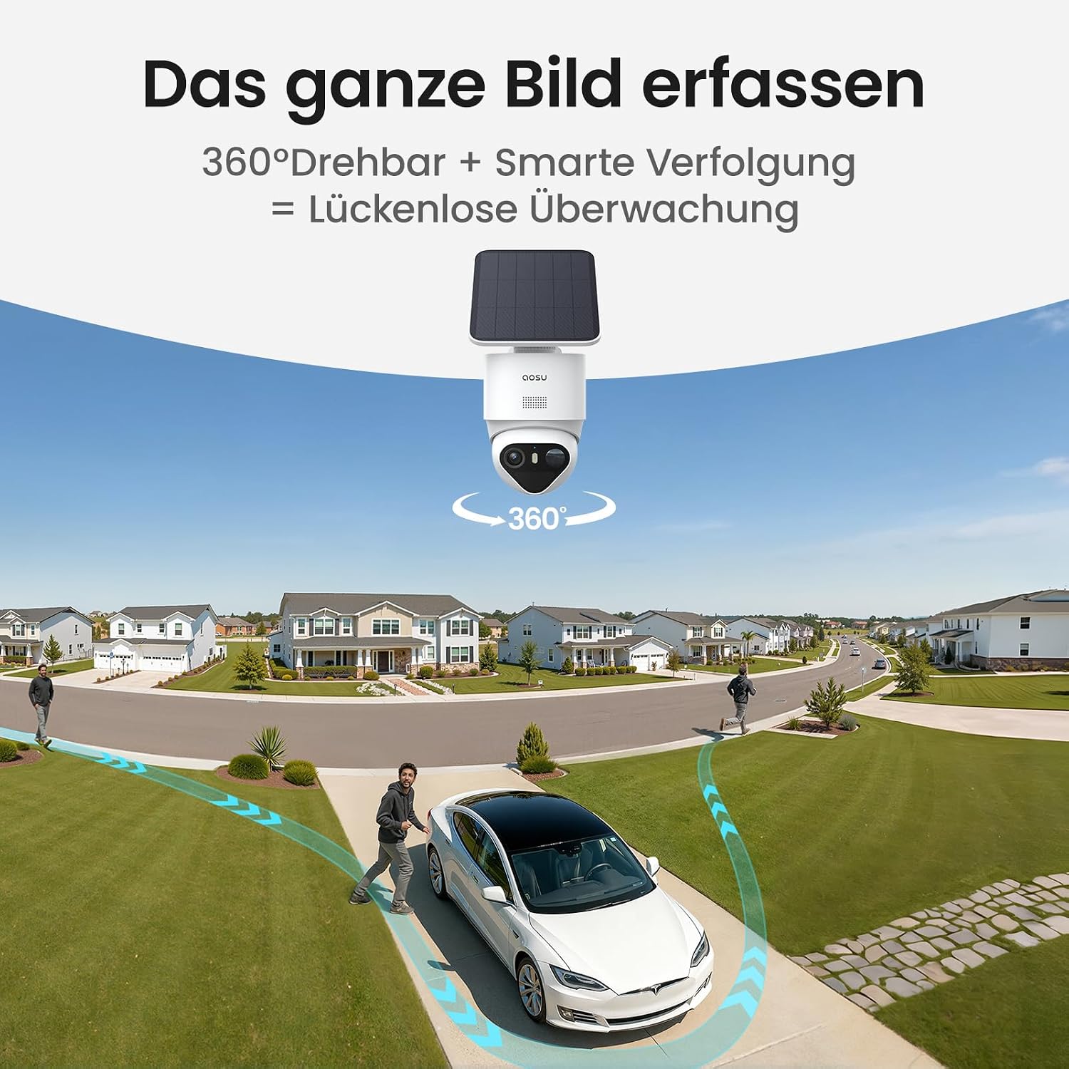Detalle de aosu T2 Ultra 4K Überwachungskamera 8MP