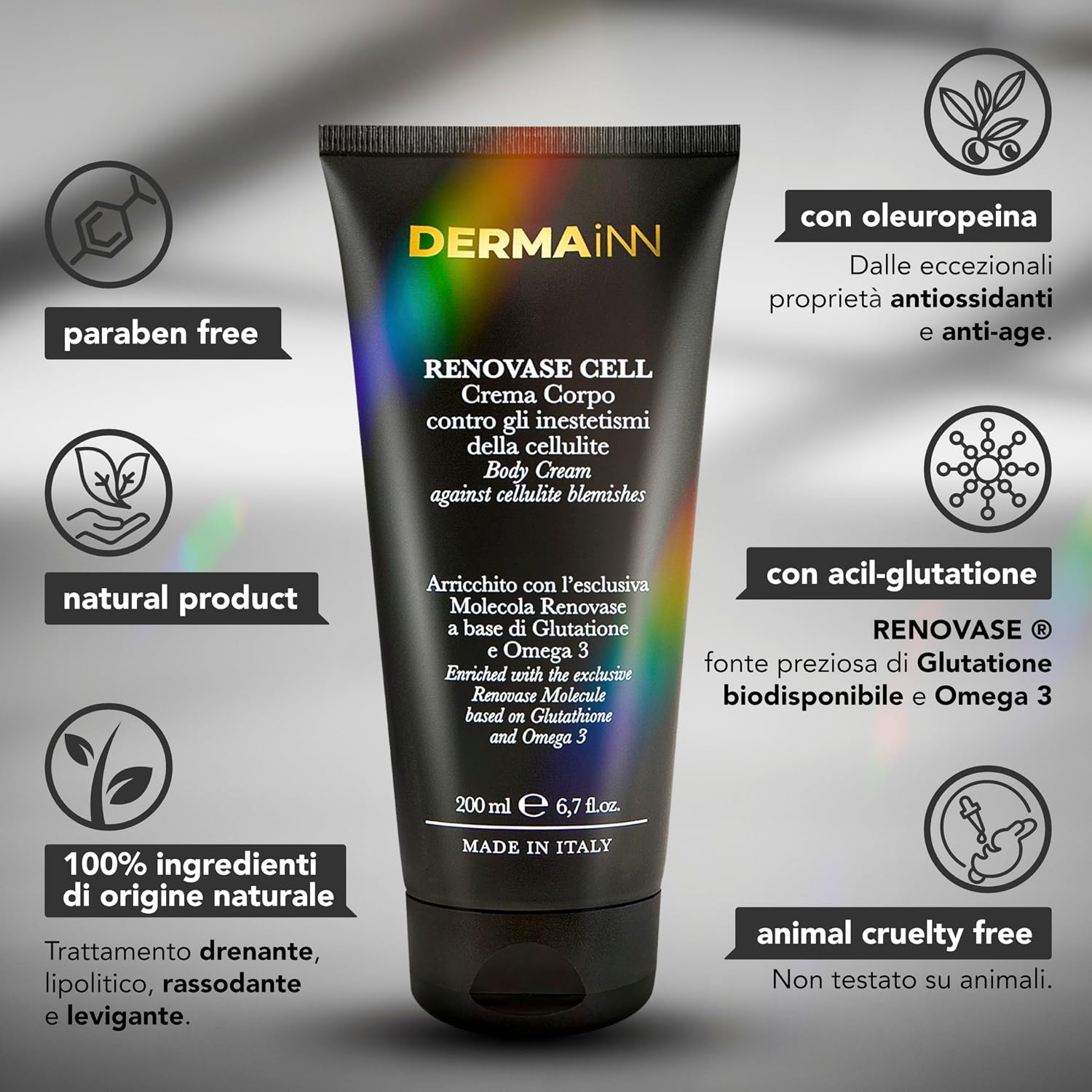 Detalle de Renovase Cell Crema Anticellulite Forte 200 ml