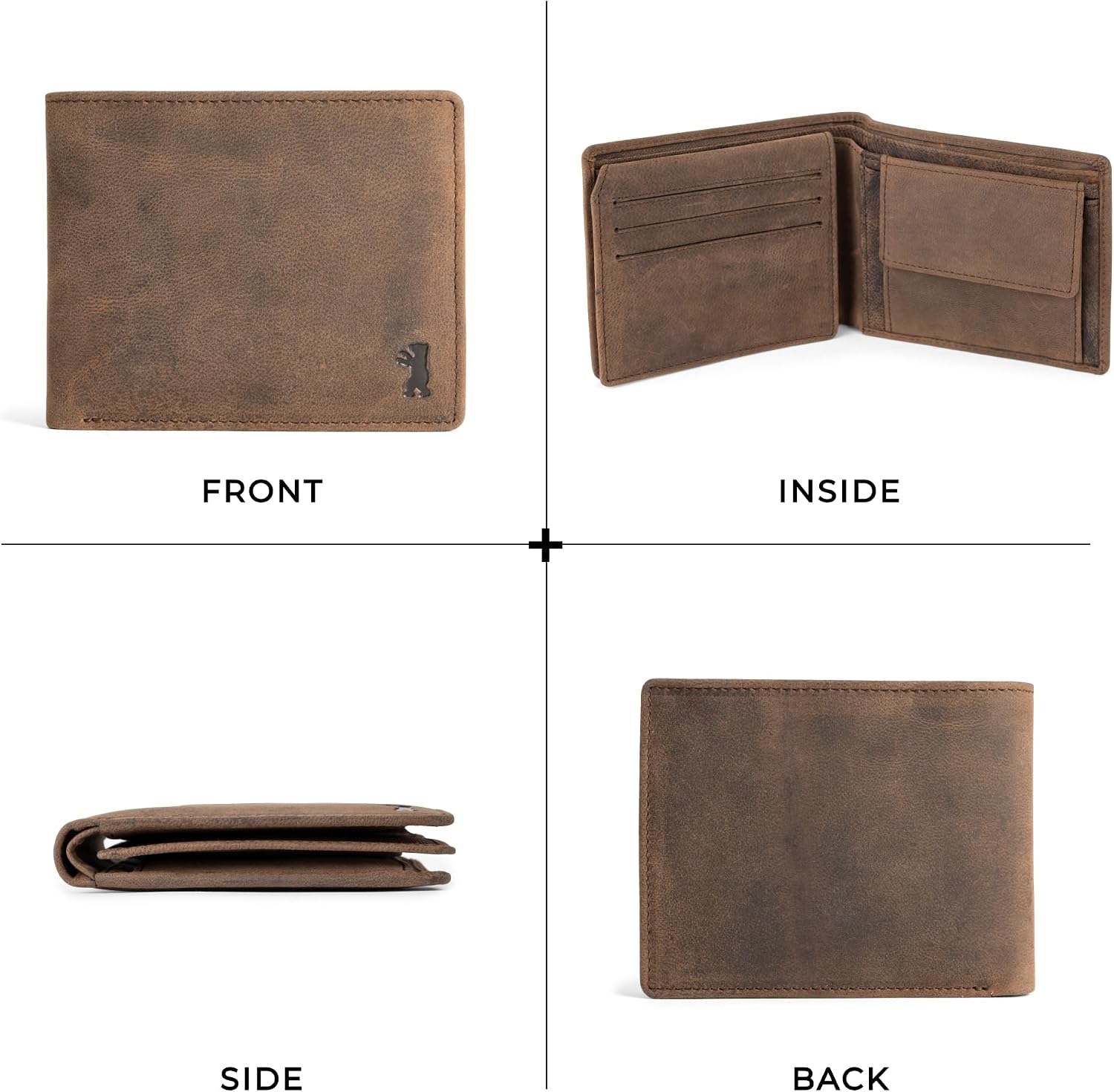 Thumbnail 5 de Berliner Bags Peter Cartera de piel 12x9,5 cm