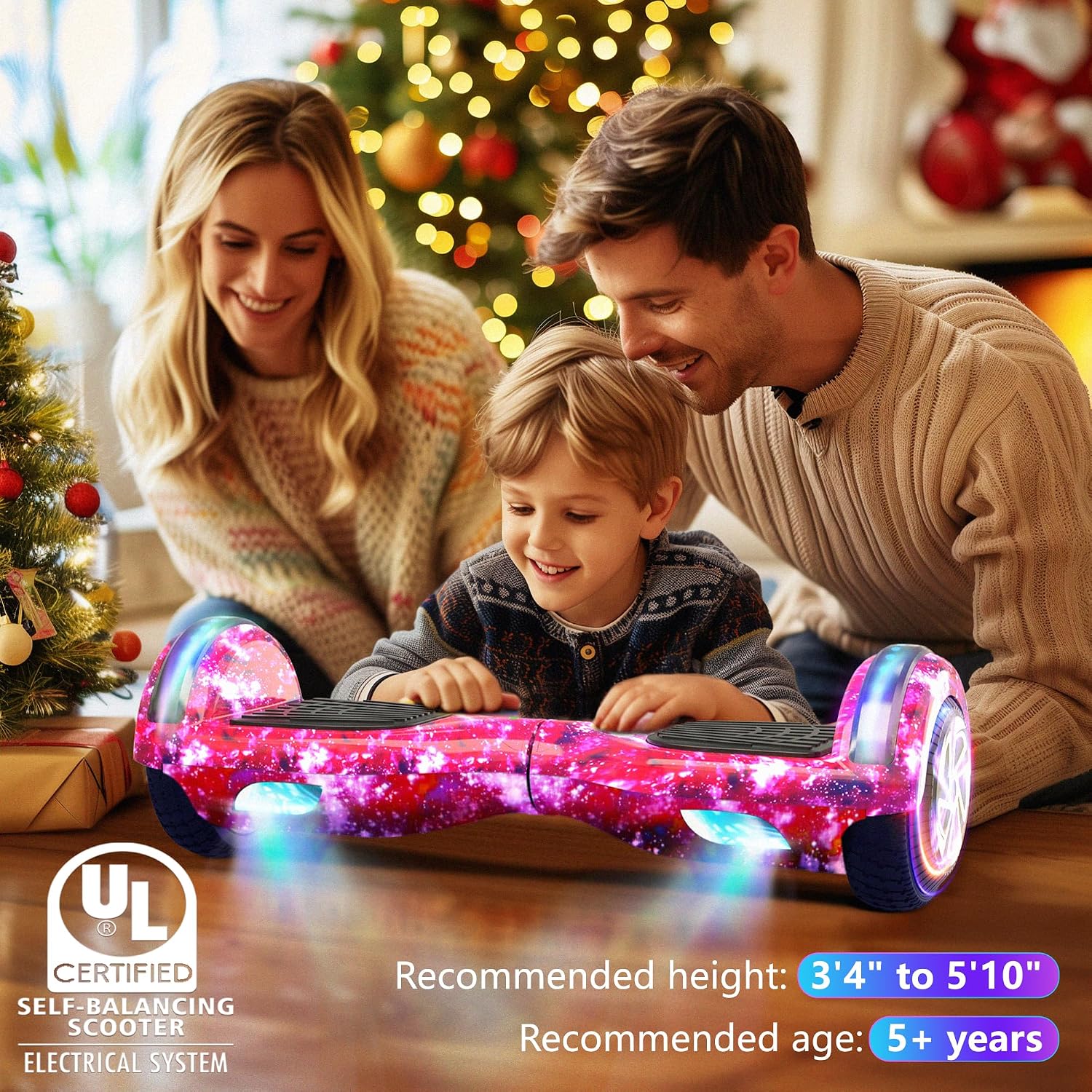 Thumbnail 3 de SISIGAD Hoverboard 6.5" for Kids 6–12