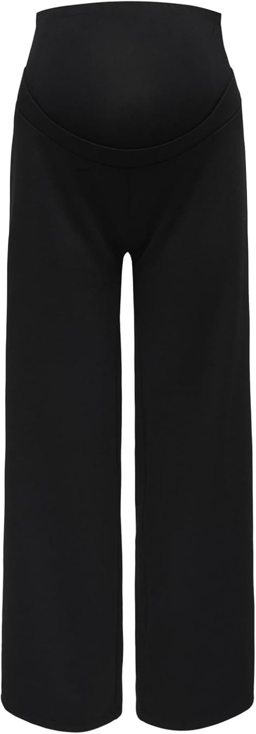 Detalle de ONLY MATERNITY Olmfever wide pants juniors Noos – pantaloni larghi donna con vita elastica