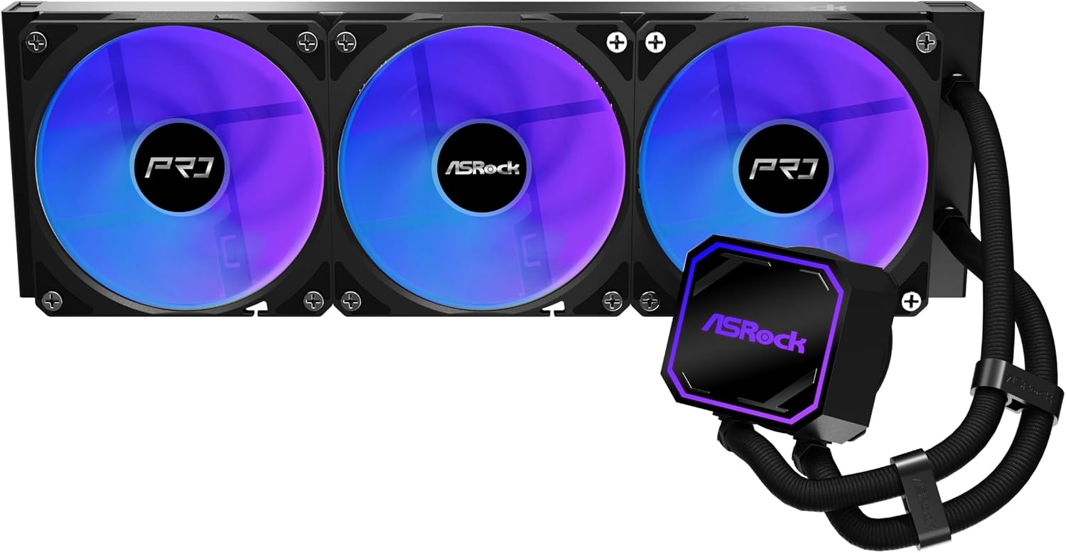 Thumbnail 6 de ASRock Pro CL/WHITE/240/DIGITAL 水冷CPUクーラー、デジタルARGB搭載