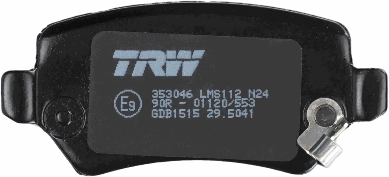 Detalle de TRW GDB1515 Bremsbelagsatz 4-Teilig für Opel Meriva A, Corsa Venga, Astra, Combo – Hinterachse