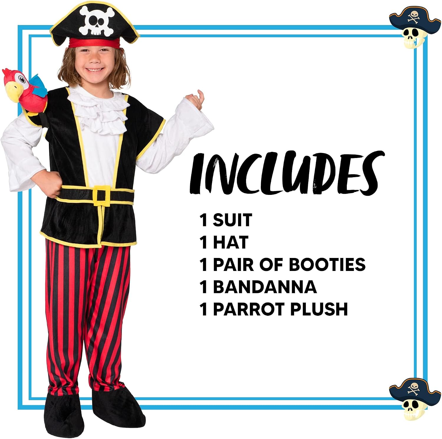 Thumbnail 4 de Spooktacular Creations Piratenkostüm 6–12 Monate 🎭