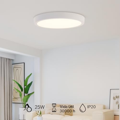 Detalle de M Ledme Panel de Superficie Serie Slim 25W (LM5246) – Luz fría 6000K, 2500 lm, IP20