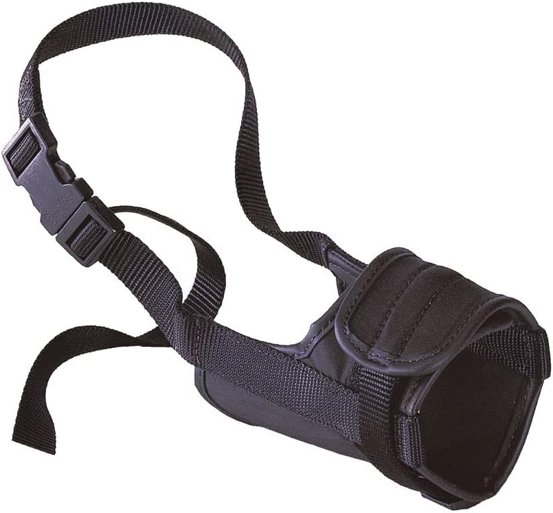 Detalle 1 de Ferplast Muselière Safe Mini Anti-Morsures pour Chiens — Nylon robuste, avant ouvert, rembourrage doux