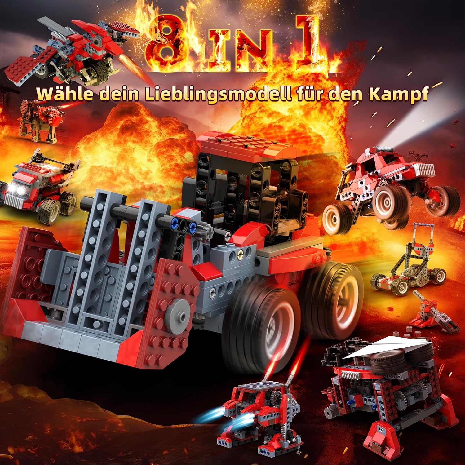 Thumbnail 2 de Apitor Robot B 240 Teile Motor-Set