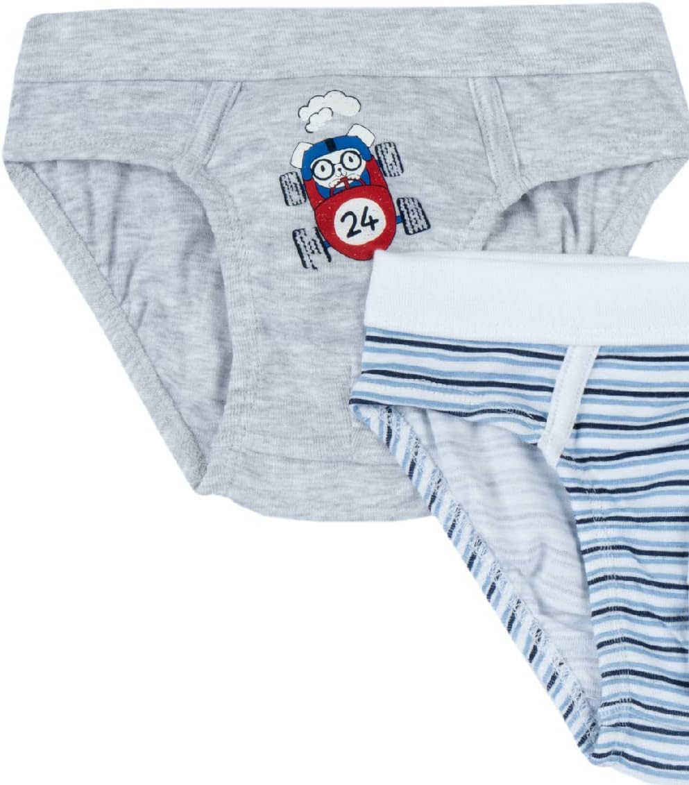 Thumbnail 2 de Chicco Mutande Bambino Set 4 Slip in Cotone – Intimo per bambino e bambina, Design italiano