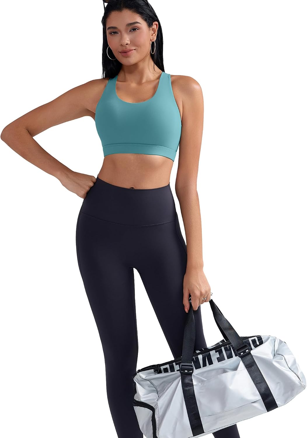 Thumbnail 6 de RUNNING GIRL Padded Strappy Sports Bra Medium Support