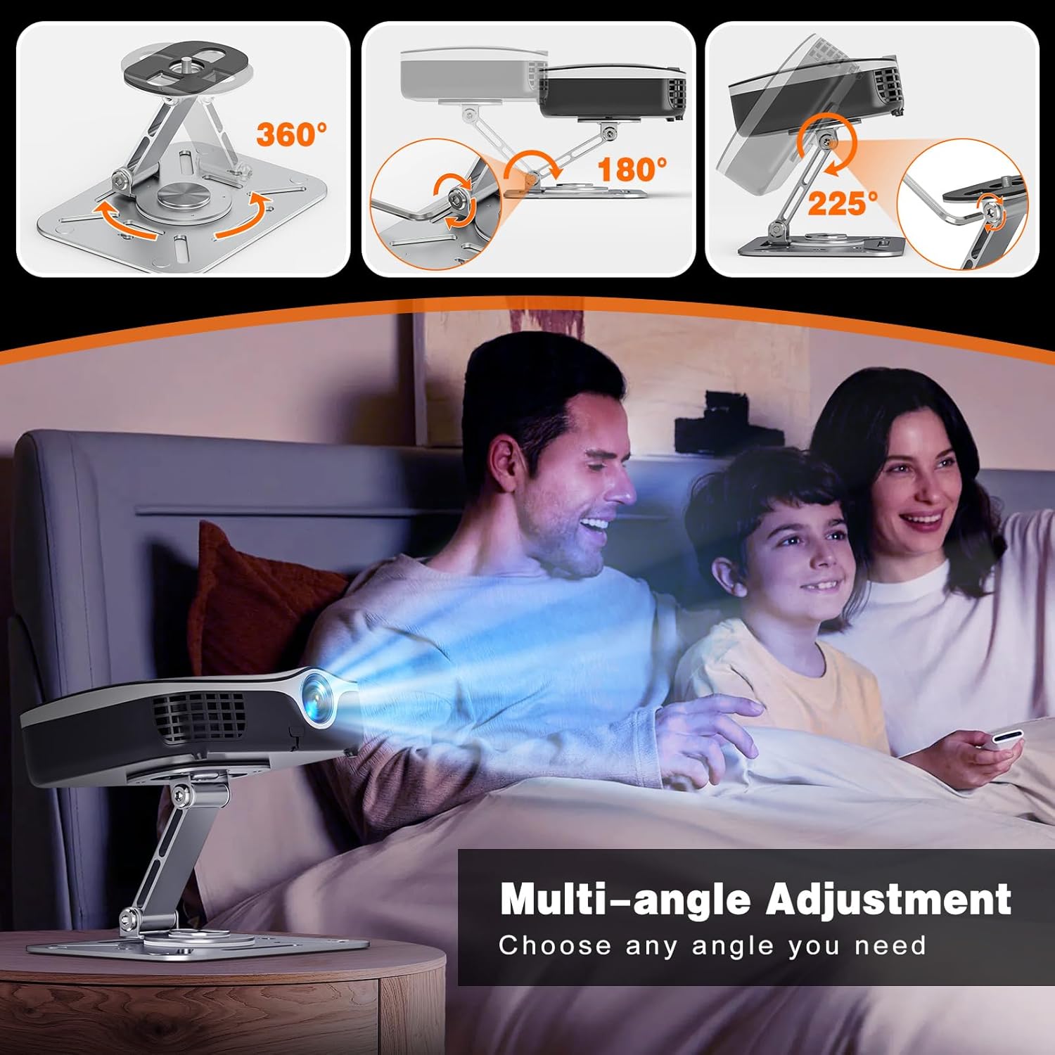 Thumbnail 5 de Jubor Desktop Projector Stand 360° Rotation 3kg