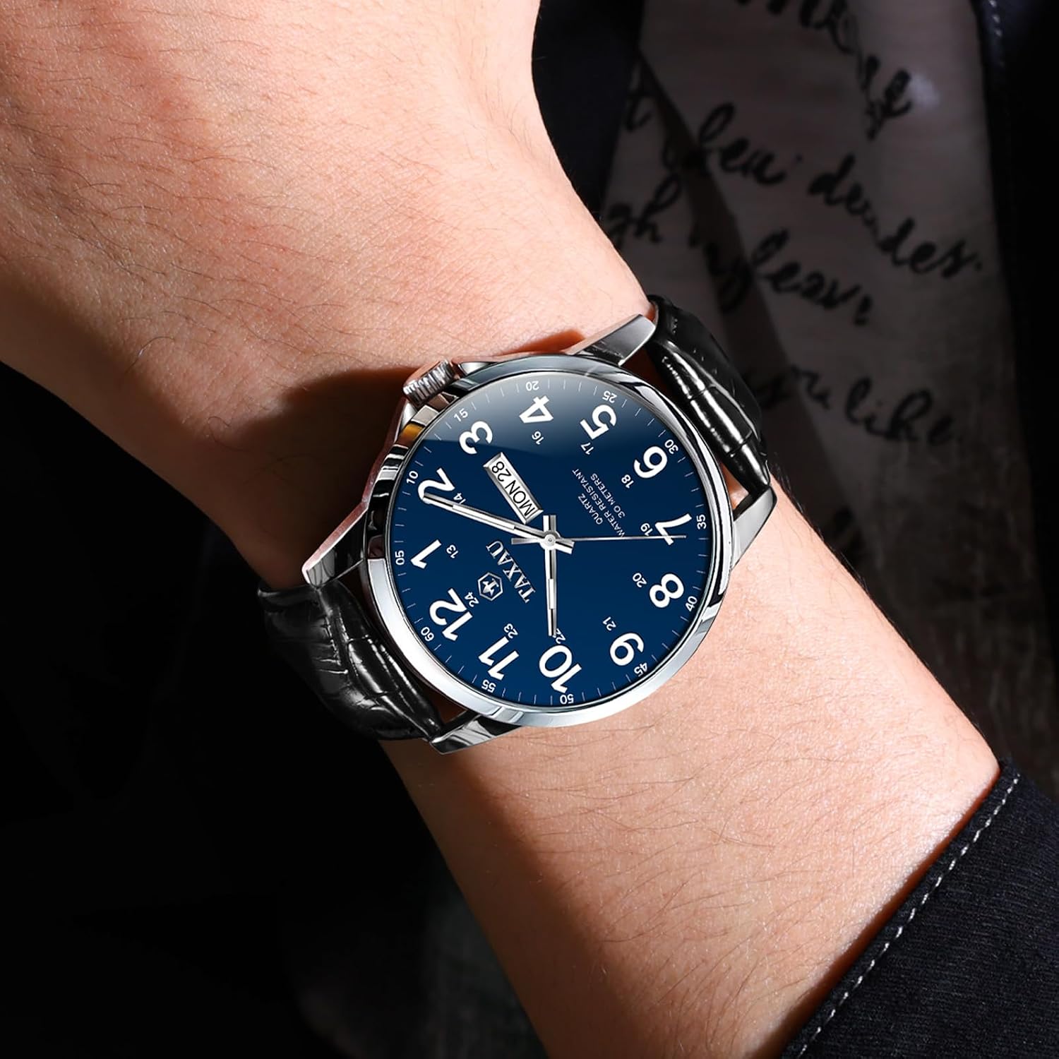 Thumbnail 2 de Taxau Wasserdicht Herrenuhr Gentleman