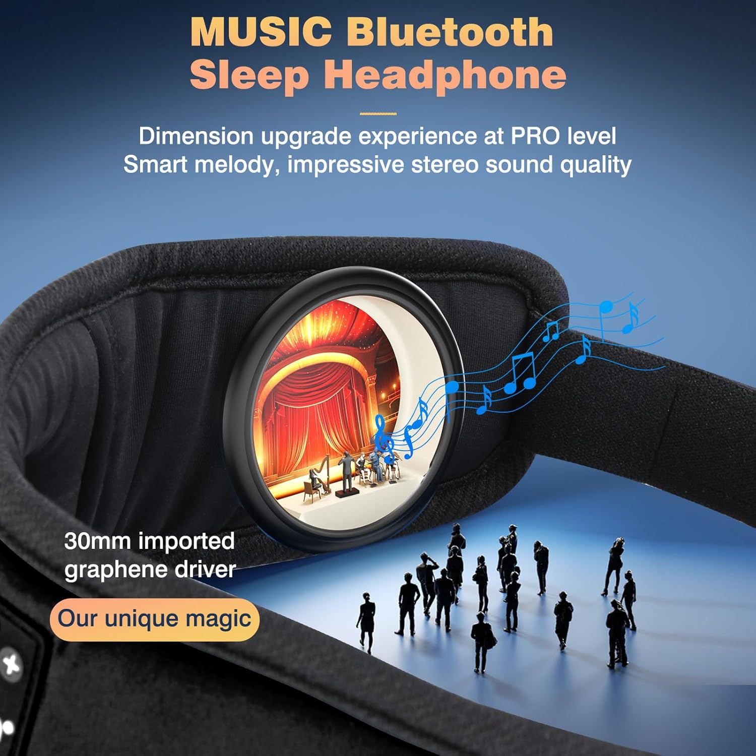 Thumbnail 5 de LC-dolida Bluetooth Sleep Mask 15 hrs
