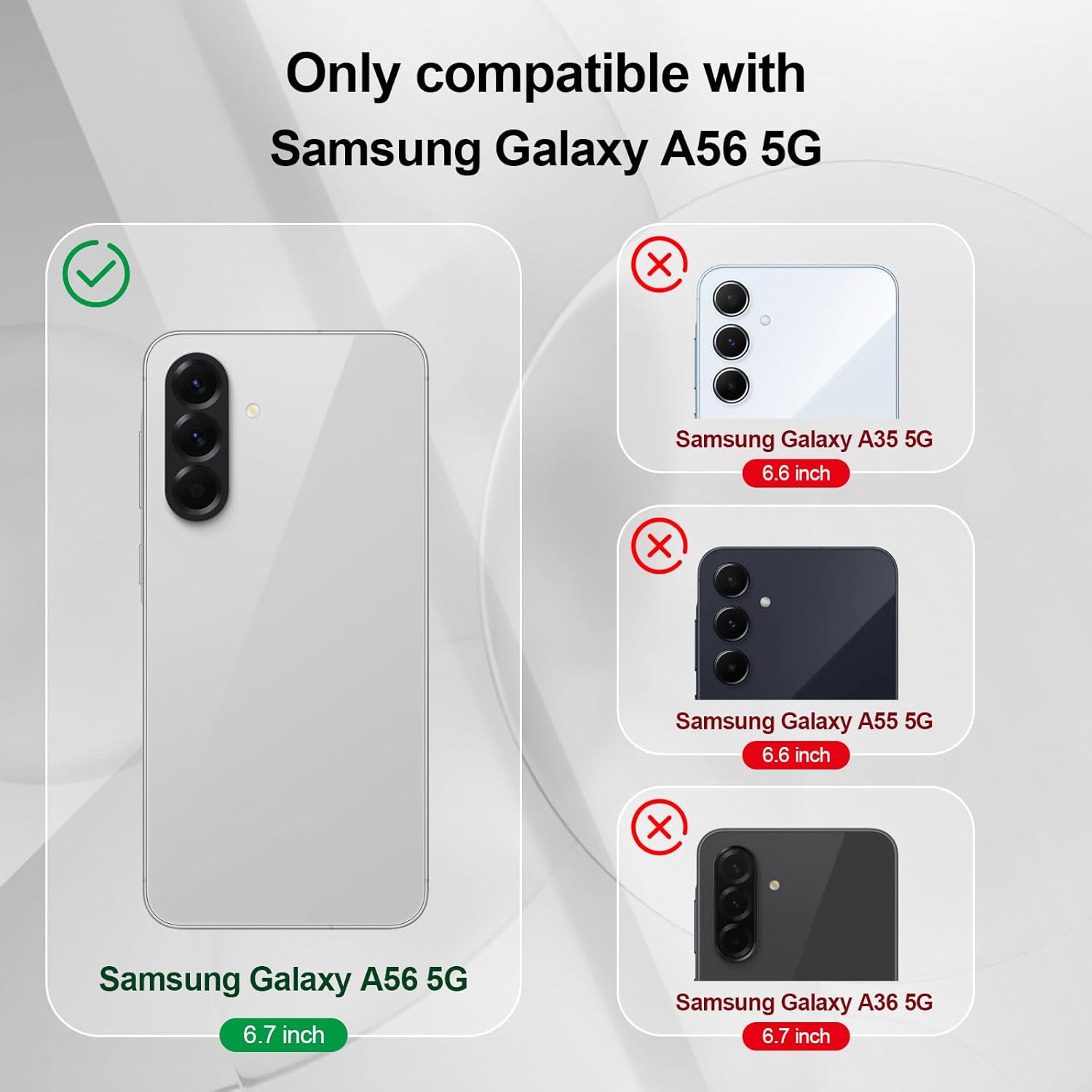 Detalle de Btstring Hülle für Samsung Galaxy A56 – Hochwertiges Silikon Case mit Seidig-Weichem Griff (Lila)