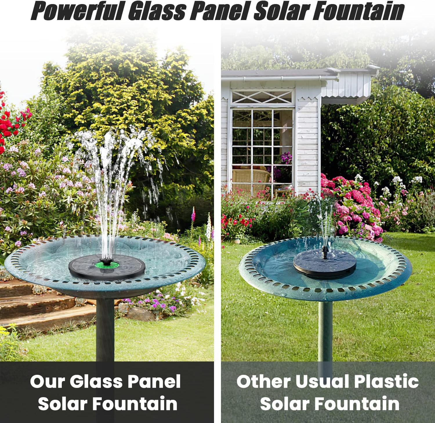 Detalle 2 de SZMP Solar fountain pump 7 nozzles