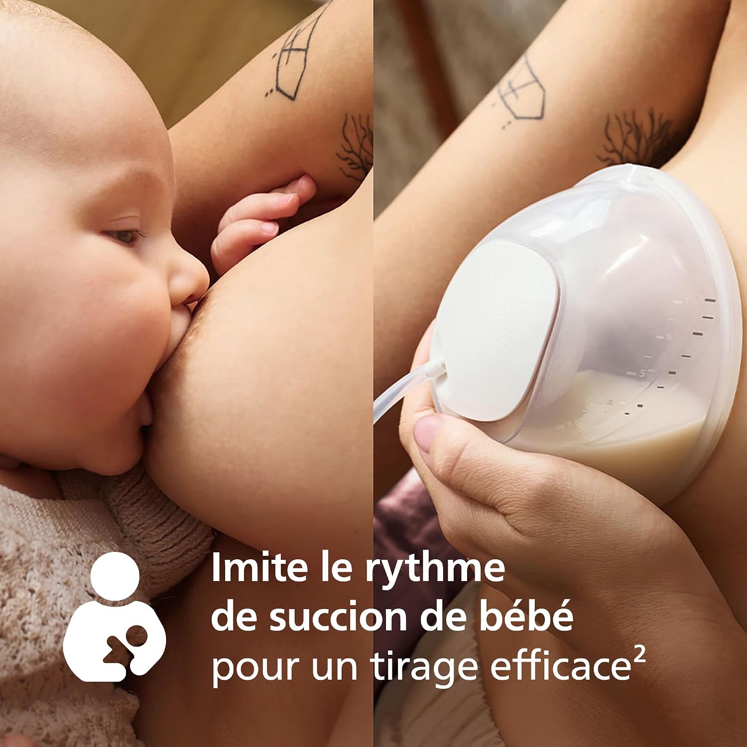 Thumbnail 1 de Philips Avent SCD553/11 Tire-lait mains libres
