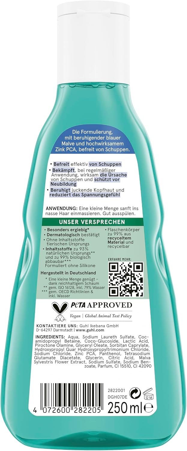 Detalle 2 de Guhl Shampoo antiforfora 250 ml