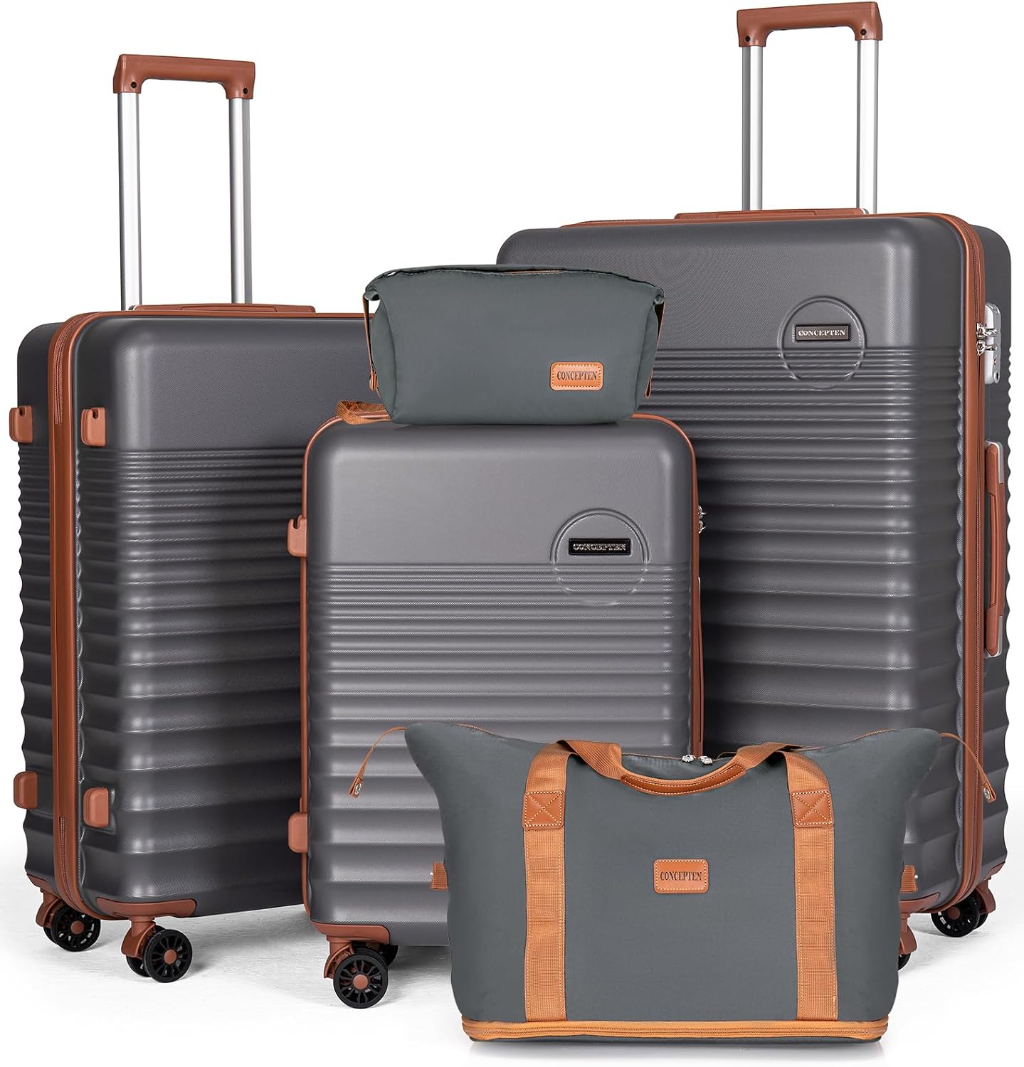 Thumbnail 4 de CONCEPTEN 5-Piece Hardshell Luggage Set with TSA Lock