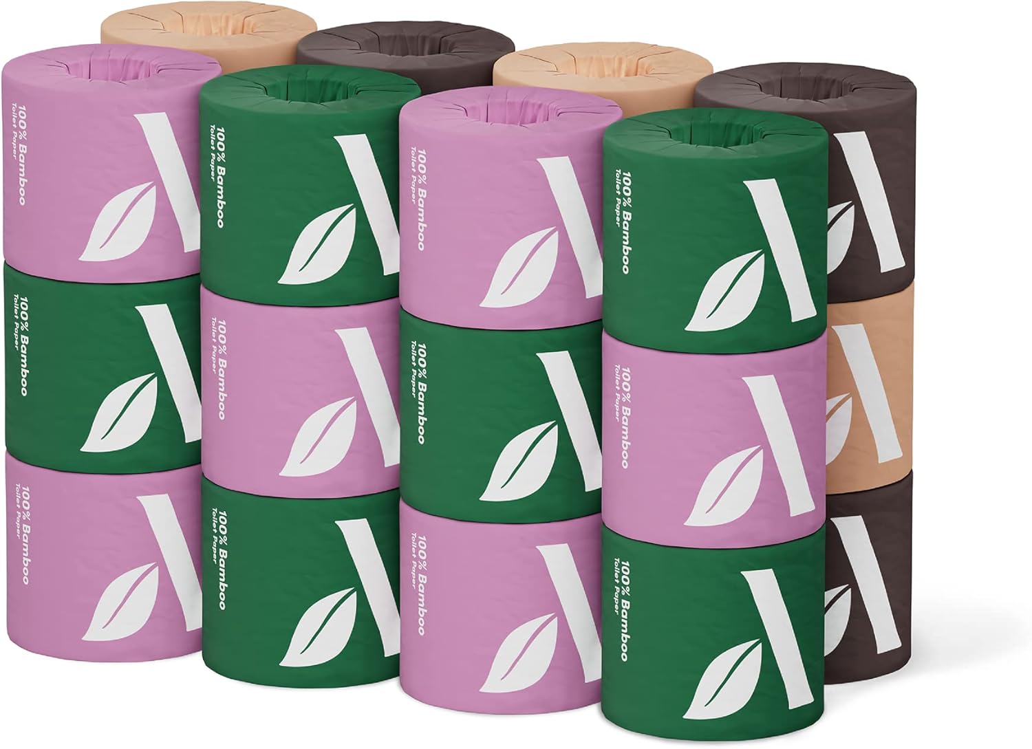 Detalle de Amazon Aware Bamboo Toilet Paper, 24 Rolls