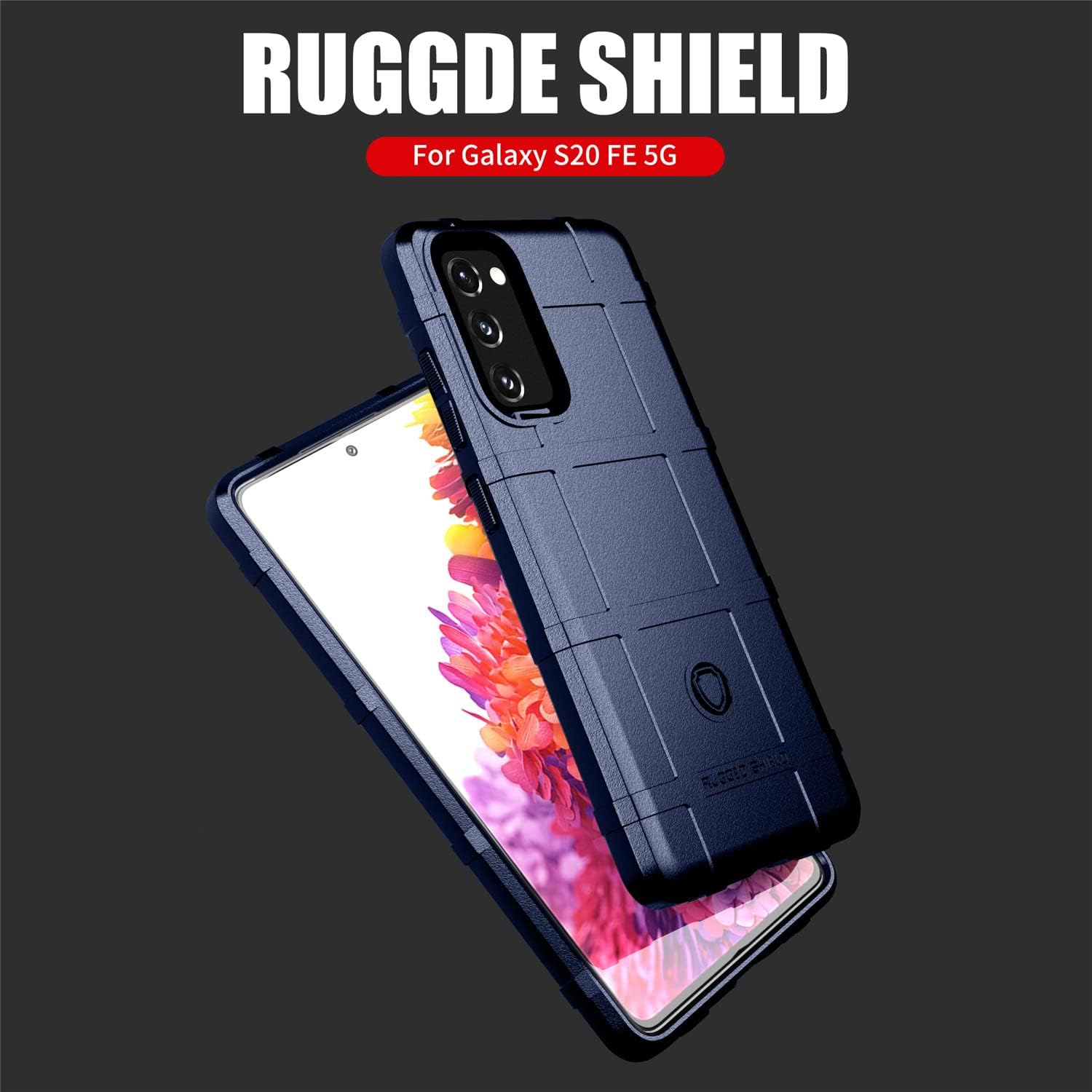 Thumbnail 5 de Asuwish Phone Case for Samsung Galaxy S20 FE (4G/5G UW) with Screen Protector – Blue