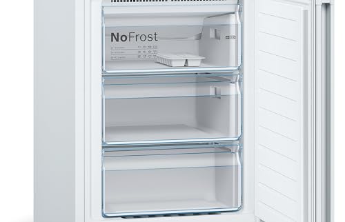 Thumbnail 6 de Bosch Frigorífico Combi Serie 4 60 cm KGN39VWDC: Total NoFrost, 368 L, blanco