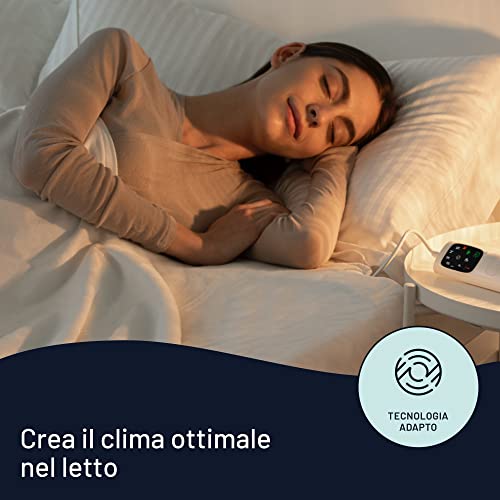 Detalle de Imetec Scaldasonno Adapto – Scaldaletto singolo 150x80 cotone