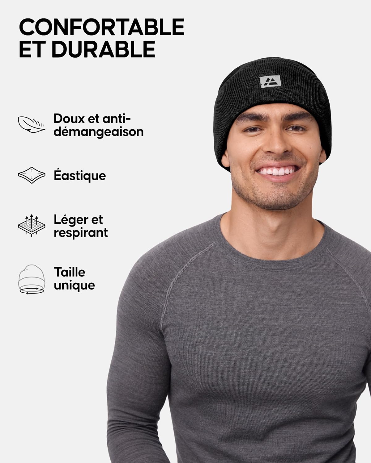 Thumbnail 1 de DANISH ENDURANCE Bonnet de pêcheur chaud en polyester recyclé