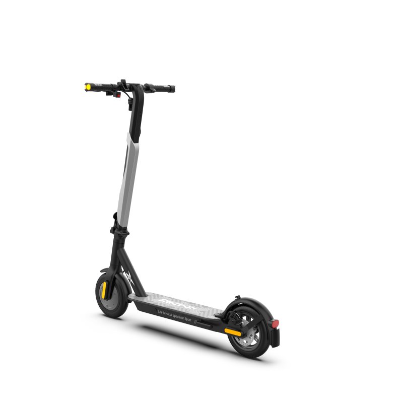 Detalle de Patinete eléctrico Reebok 25 km/h, 30 km de autonomía, 350 W y ruedas hinchables en aluminio