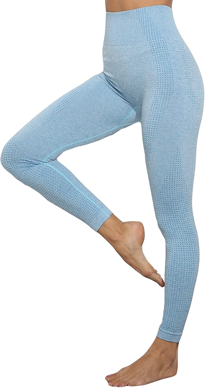 Thumbnail 2 de Merlvida Scrunch Butt Sport-Leggings für Damen mit hoher Taille (seamless, blickdicht)