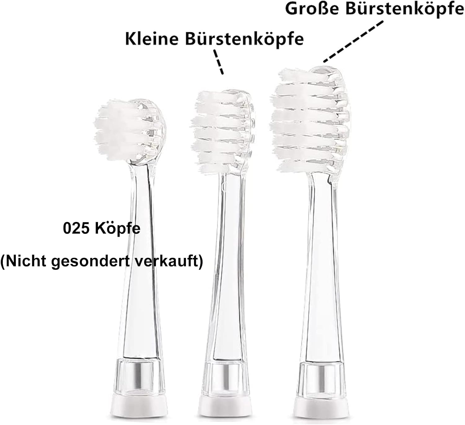 Thumbnail 4 de Seago SG513 Ersatzbürsten kompatibel YUNCHI K3 4er