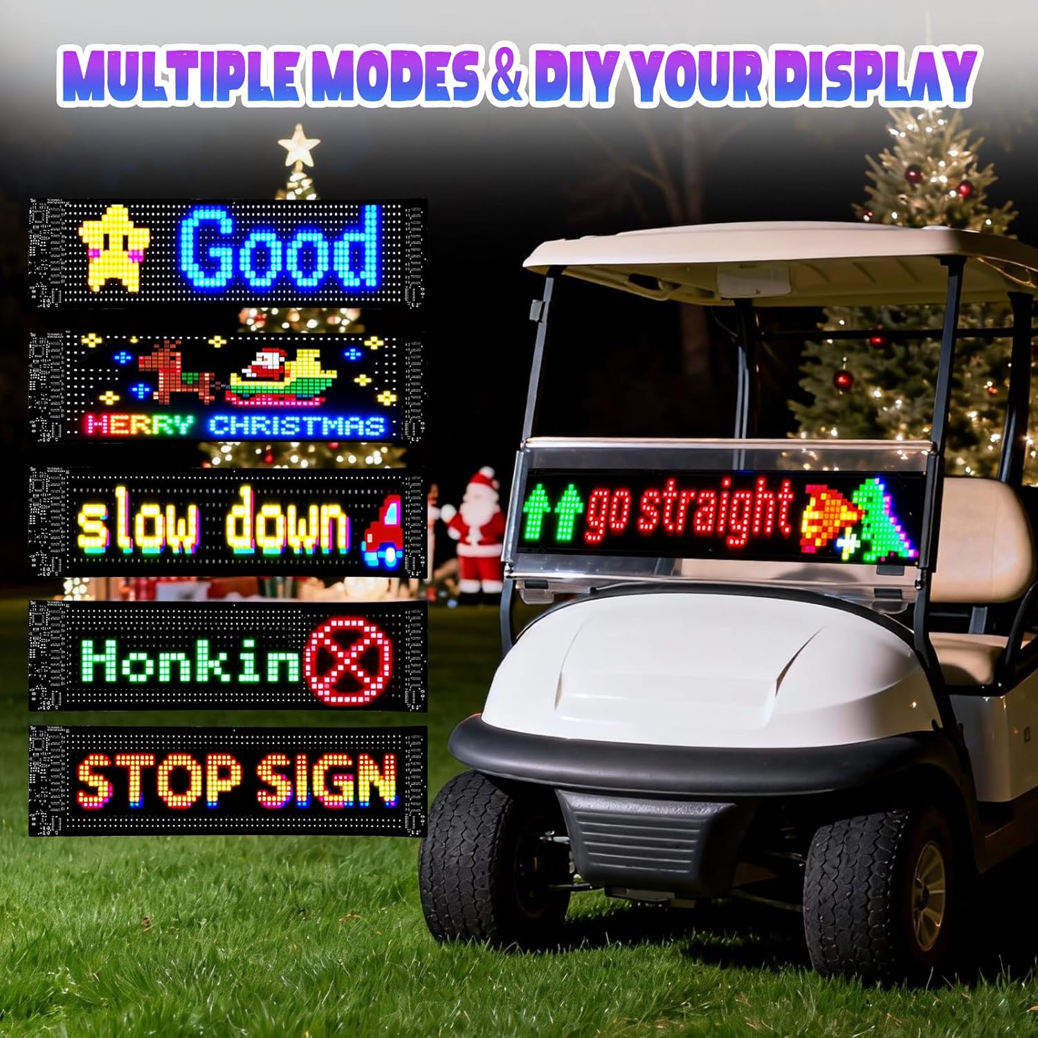 Detalle 2 de Keyzone 6.81 x 2.75 LED matrix sign