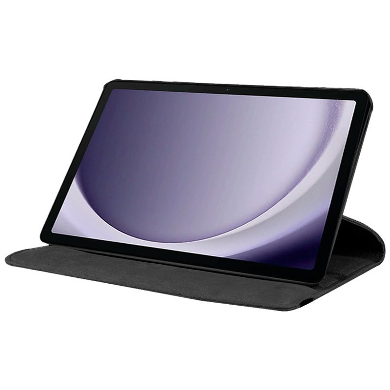 Detalle 2 de Cool Funda Polipiel Liso Negro Giratoria para Samsung Galaxy Tab A9 Plus X210 / Tab A11 Plus