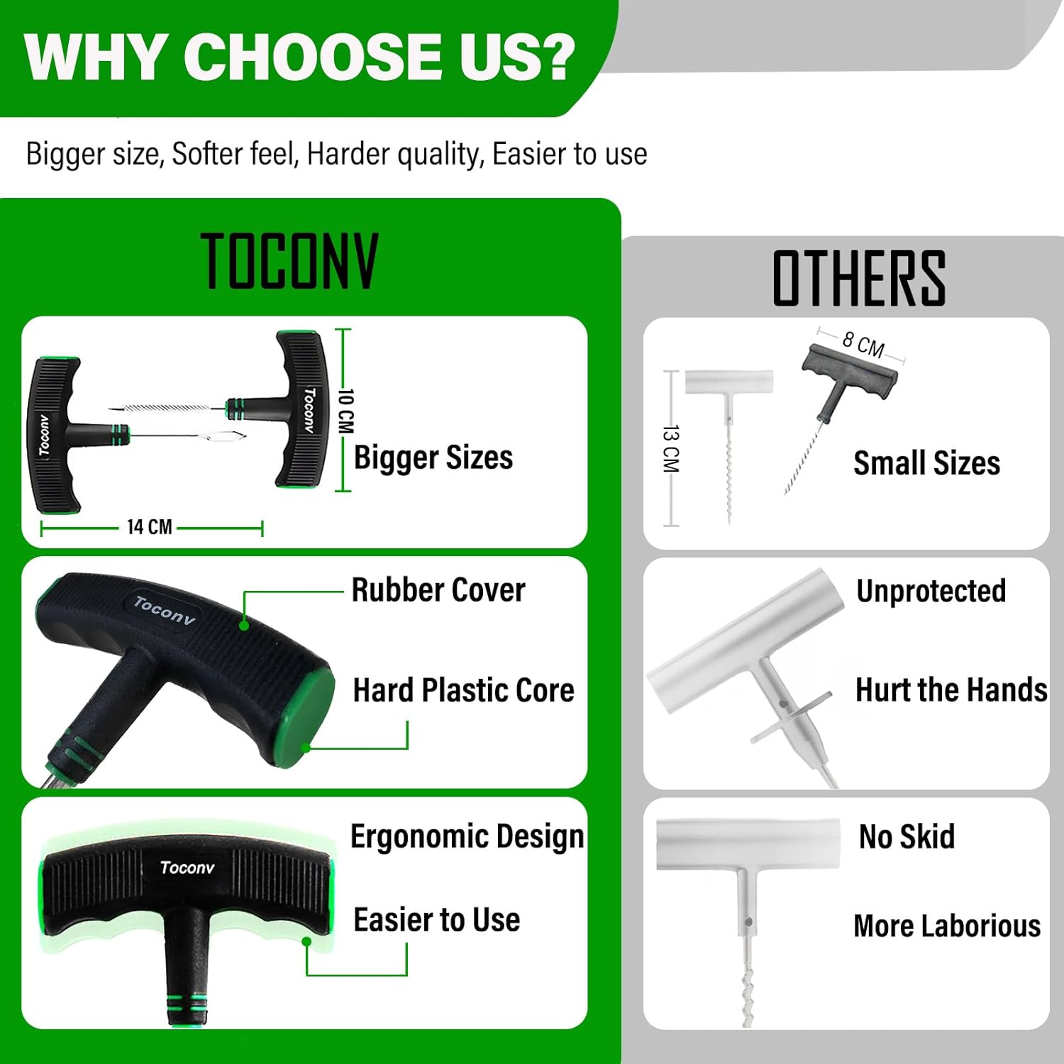 Thumbnail 1 de Tyre plug kit 13PCS Toconv