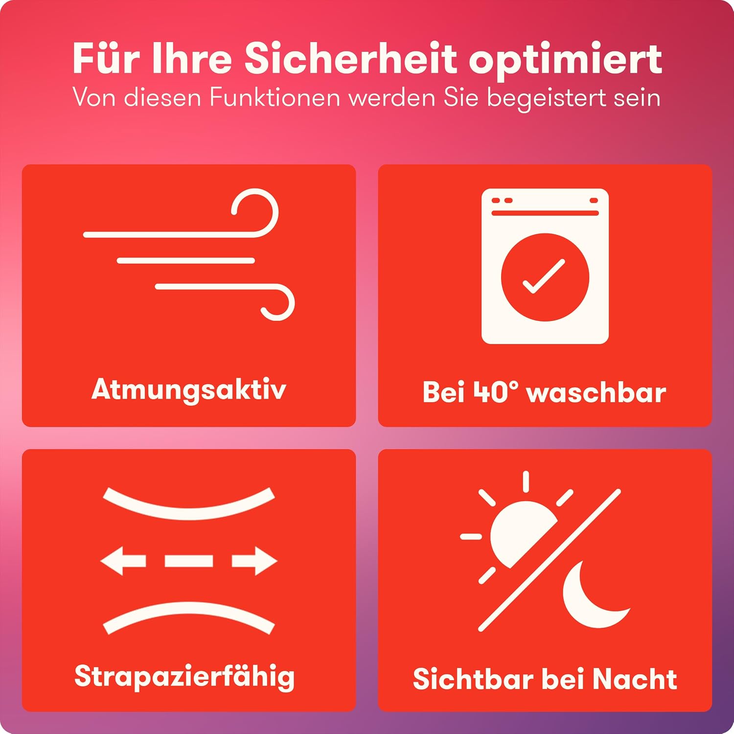 Detalle 2 de PURAHELP Warnwesten Auto 5er Set Gelb EN ISO 20471