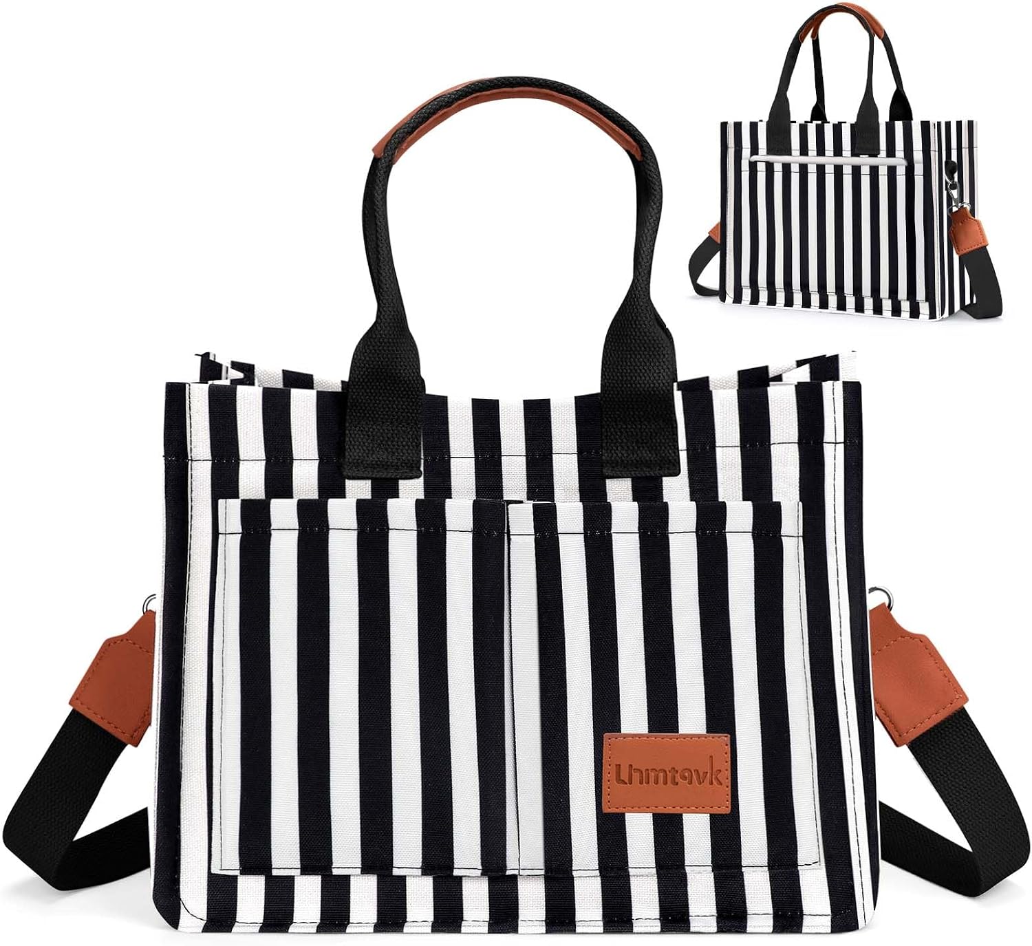 Thumbnail 6 de LHMTQVK Canvas Tote Bag with 5 Pockets